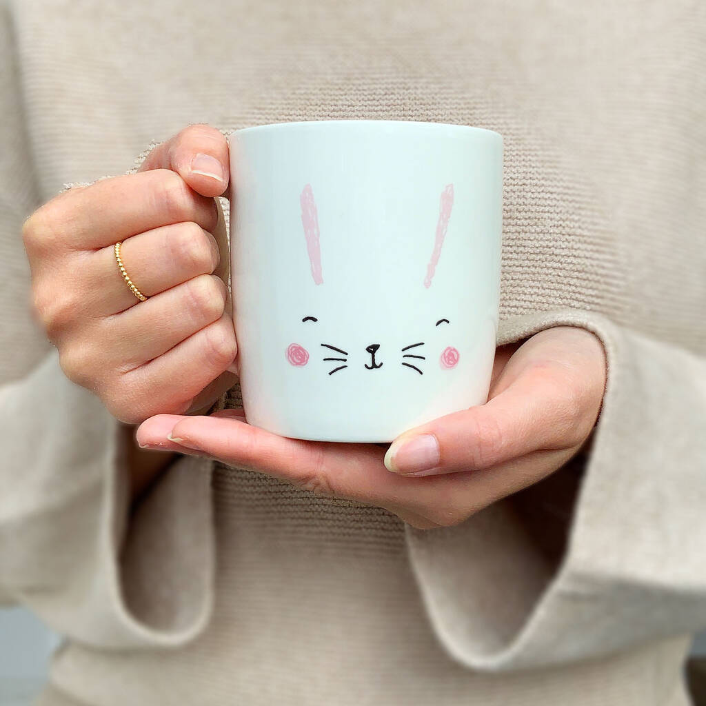 Rabbit Face Mug By Solesmith | notonthehighstreet.com