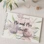 Personalised Floral Bouquet Wedding Guest Book, thumbnail 1 of 6
