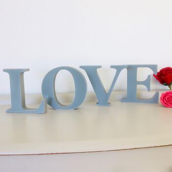 'Love' Wooden Decorative Letters ~ Large, 2 of 5