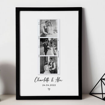 Personalised Wedding Gift, Custom Photo Print, 2 of 6