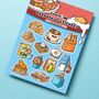 Breakfast Sticker Sheet | Cute Stickers, thumbnail 5 of 5