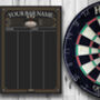 England Darts Tournament Chalkboard, thumbnail 2 of 2