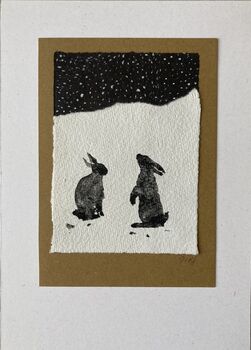 Snow Rabbits, 2 of 2