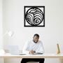 Abstract Circular Wall Art Wooden Home Decoration, thumbnail 1 of 10