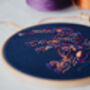 Paisley Elephant Embroidery Kit, thumbnail 2 of 6