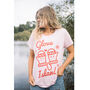 Glove Island Women's Slogan T Shirt, thumbnail 2 of 2