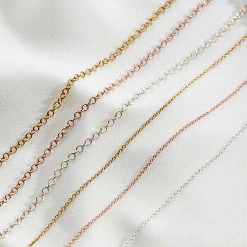 Personalised Mini Message Envelope Necklace, 7 of 7