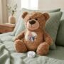 Personalised Photo Record A Voice Memory Bear Light Brown, thumbnail 1 of 9