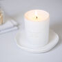 Feather Rememberance Candle, thumbnail 2 of 3