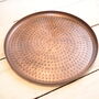 Antique Copper Tray Round, thumbnail 5 of 5