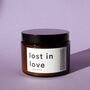 'Lost In Love' Sandalwood Scented Large Candle, thumbnail 1 of 2