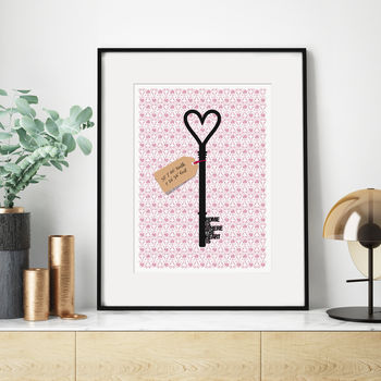 Personalised 'Home Is Where…' New Home Gift Print, 6 of 8