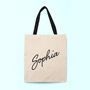 Personalised Name Tote Bag, thumbnail 1 of 6