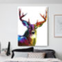 She's Looking At You, Deer Canvas Art, thumbnail 1 of 4
