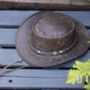 Soft Foldable Leather Hat Unisex, thumbnail 9 of 12