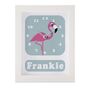 Personalised Childrens Flamingo Clock, thumbnail 7 of 9