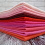 Pinks Felt Craft Pack 12' Squares Of Wool Blend Felt, thumbnail 1 of 2