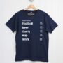 Tick It Or Skip It: Personalised To Do List T Shirt, thumbnail 1 of 8