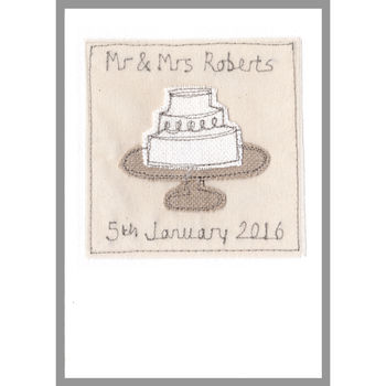Personalised Wedding Or Wedding Anniversary Card, 3 of 12