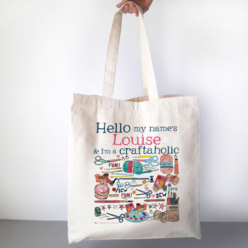 Personalised Bag For Crafters By Alice Palace | notonthehighstreet.com