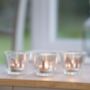 Personalised Letter Glass Votive, thumbnail 2 of 3