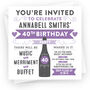 Personalised Birthday Or Wedding Party Invite, thumbnail 2 of 4