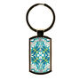 Flourishing Garden Millefiori Handprinted Keyring, thumbnail 4 of 8