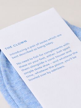 The Clown – Luxury Seaside Fish Socks, 7 of 8