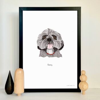Hand Drawn Personalised Pet Portraits, 4 of 11