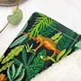 Leopard / Jungle Reusable Unpaper Towel Zero Waste Set, thumbnail 2 of 8