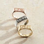 Personalised Engraved Impression Signet Ring, thumbnail 1 of 10