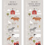 Personalised Farm Height Chart, thumbnail 3 of 7