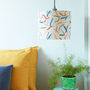 A Handmade 'Pintura' Lamp Shade, thumbnail 1 of 5