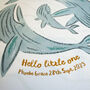 Personalised Whale New Baby Print Bundle, thumbnail 4 of 8