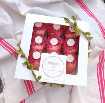 Rose And Raspberry Madeleine Gift Box, 5 of 5