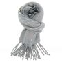 Winter Dash And Tassel Scarf, thumbnail 6 of 9