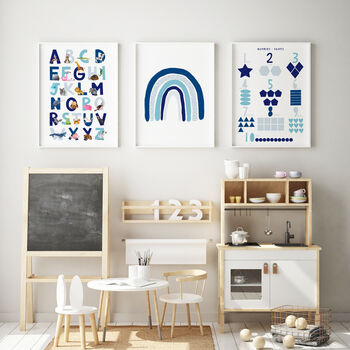 Nursery Numbers Print, 8 of 11