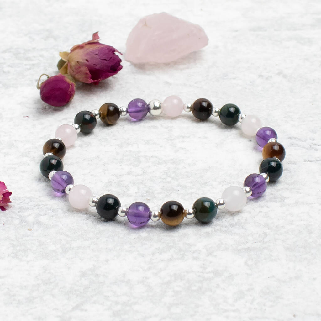 Libra Crystal Wellness Bracelet By Wished For | notonthehighstreet.com