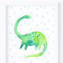 Dinosaur Art Print Set For Children, thumbnail 3 of 7