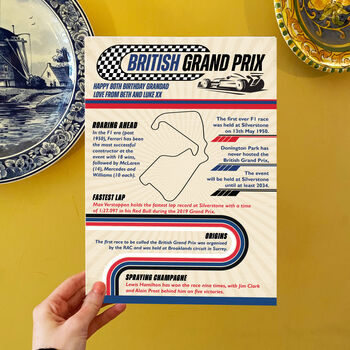 F1 Grand Prix Print, 2 of 6