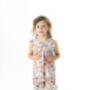 Girls Forest Friends Cotton Short Pyjama Set, thumbnail 4 of 5