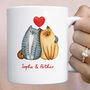 Personalised Valentine’s Day Mug With Names Anniversary Gift, thumbnail 6 of 8