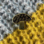 Mushroom Enamel Pin, thumbnail 2 of 5