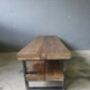 Industrial Reclaimed Coffee Table Tv Unit 024, thumbnail 3 of 4