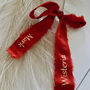 Personalised Wine Ribbons, Place Cards, Table Settings, thumbnail 3 of 7