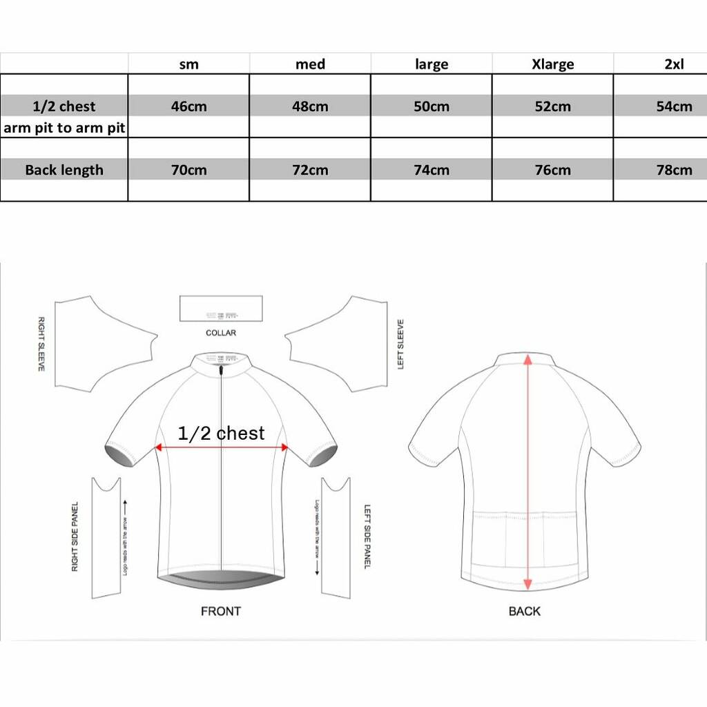 Mens Stand Out Range Of Performance Cycle Jerseys By Redbear ...
