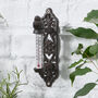 Cast Iron Garden Wall Thermometer, thumbnail 1 of 6