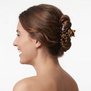 Tortoiseshell Cat Claw Clip, 3 of 3