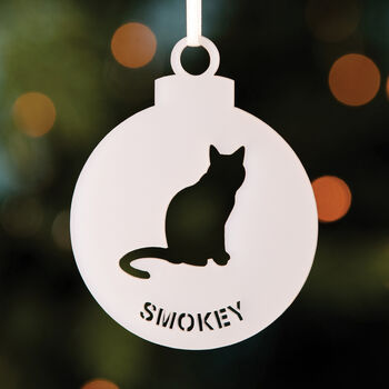 Personalised Pet Christmas Tree Decoration, 2 of 6