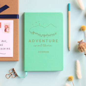 Adventure Personalised Travel Journal Notebook, 10 of 12
